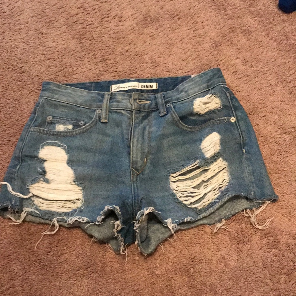 Lovers and friends denim shorts